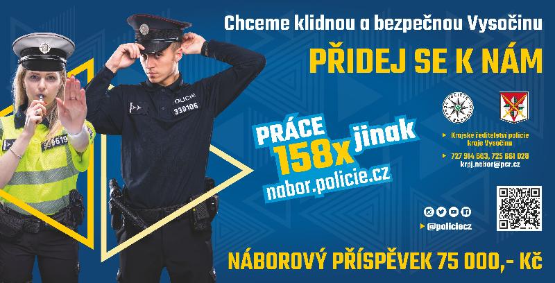 Náborová kampaň policie. 